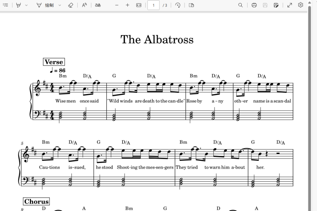 The Albatross-Taylor Swift钢琴版钢琴谱钢琴曲piano钢琴谱网| ninept钢琴谱网|钢琴谱|ninept|钢琴谱|简谱|钢琴教程|钢琴软件|五线谱|钢琴网|曲谱网|ninept钢琴| ninept.com|钢琴软件|音乐软件ninept钢琴