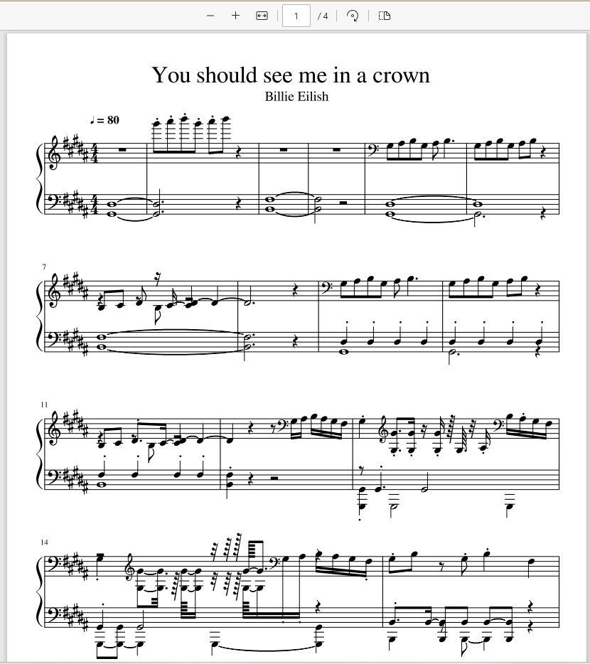 图片[7]钢琴谱网| ninept钢琴谱网|钢琴谱|ninept|钢琴谱|简谱|钢琴教程|钢琴软件|五线谱|钢琴网|曲谱网|ninept钢琴| ninept.com|钢琴软件|音乐软件Billie Eilish-比莉·艾利什（碧梨）钢琴合集85首108个钢琴谱PDF（会一直更新）钢琴谱钢琴版五线谱简谱钢琴曲钢琴谱网| ninept钢琴谱网|钢琴谱|ninept|钢琴谱|简谱|钢琴教程|钢琴软件|五线谱|钢琴网|曲谱网|ninept钢琴| ninept.com|钢琴软件|音乐软件ninept钢琴