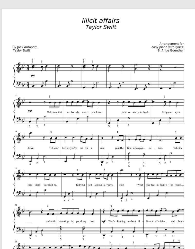 Illicit affairs简单版 – Taylor Swift- EASY piano钢琴谱五线谱带歌词钢琴谱网| ninept钢琴谱网|钢琴谱|ninept|钢琴谱|简谱|钢琴教程|钢琴软件|五线谱|钢琴网|曲谱网|ninept钢琴| ninept.com|钢琴软件|音乐软件ninept钢琴