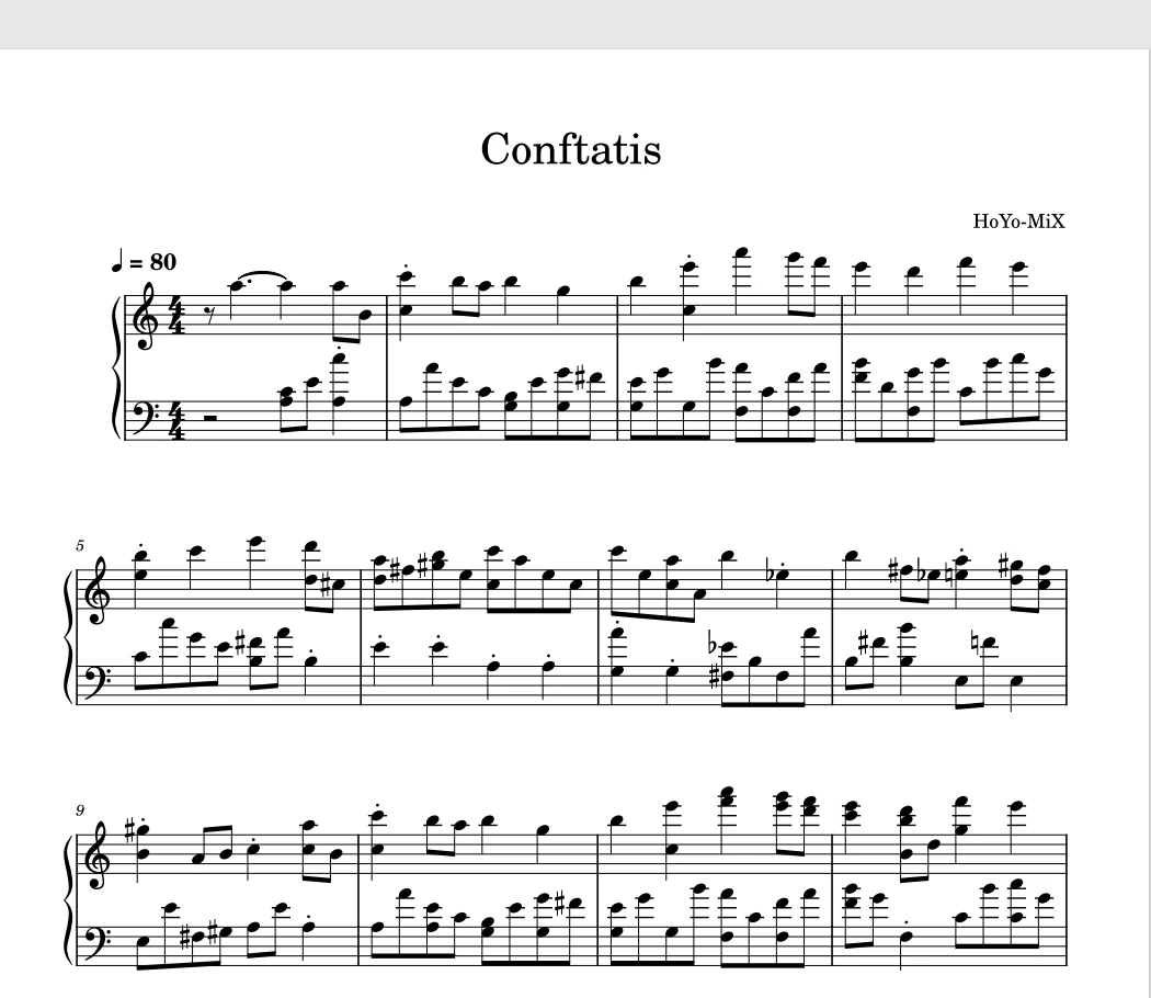 Confutatis – HOYO-MiX钢琴版钢琴曲钢琴谱五线谱钢琴谱网| ninept钢琴谱网|钢琴谱|ninept|钢琴谱|简谱|钢琴教程|钢琴软件|五线谱|钢琴网|曲谱网|ninept钢琴| ninept.com|钢琴软件|音乐软件ninept钢琴
