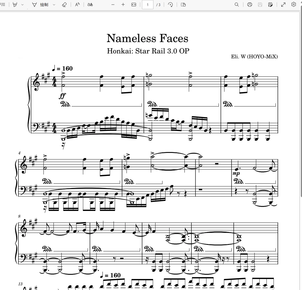 Nameless Faces– HOYO-MiX钢琴版钢琴曲钢琴谱五线谱钢琴谱网| ninept钢琴谱网|钢琴谱|ninept|钢琴谱|简谱|钢琴教程|钢琴软件|五线谱|钢琴网|曲谱网|ninept钢琴| ninept.com|钢琴软件|音乐软件ninept钢琴