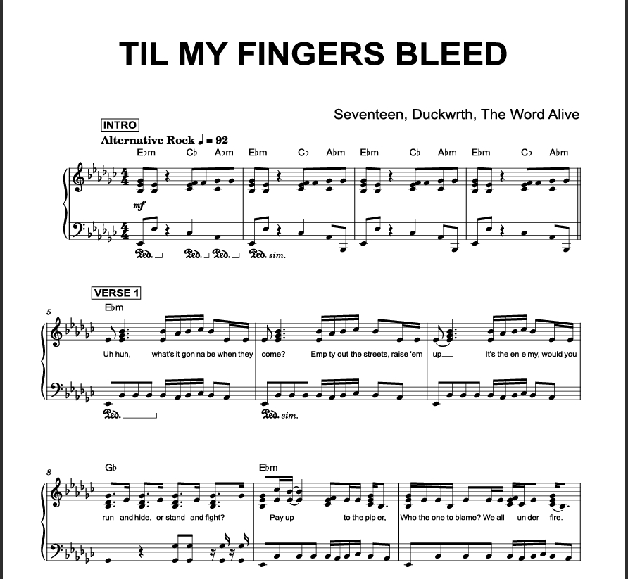 图片[1]钢琴谱网| ninept钢琴谱网|钢琴谱|ninept|钢琴谱|简谱|钢琴教程|钢琴软件|五线谱|钢琴网|曲谱网|ninept钢琴| ninept.com|钢琴软件|音乐软件Til My Fingers Bleed-SEVENTEEN钢琴版钢琴曲钢琴谱五线谱钢琴谱网| ninept钢琴谱网|钢琴谱|ninept|钢琴谱|简谱|钢琴教程|钢琴软件|五线谱|钢琴网|曲谱网|ninept钢琴| ninept.com|钢琴软件|音乐软件ninept钢琴