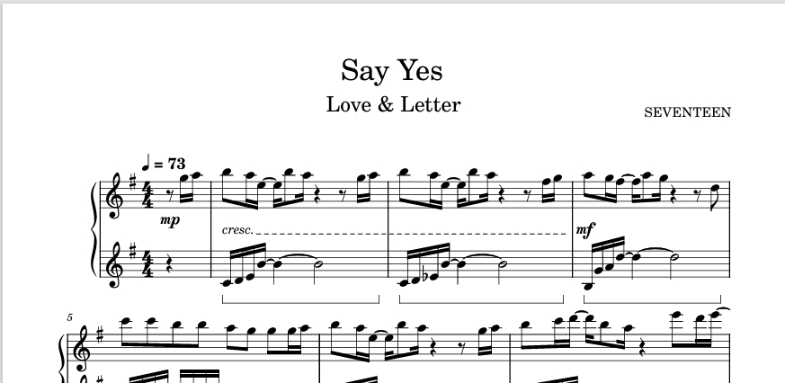 图片[1]钢琴谱网| ninept钢琴谱网|钢琴谱|ninept|钢琴谱|简谱|钢琴教程|钢琴软件|五线谱|钢琴网|曲谱网|ninept钢琴| ninept.com|钢琴软件|音乐软件《Say Yes》SEVENTEEN 钢琴谱, 五线谱,ninept钢琴谱,ninept小红书,SEVENTEEN合集, 钢琴版,钢琴曲,钢琴谱,五线谱,简谱