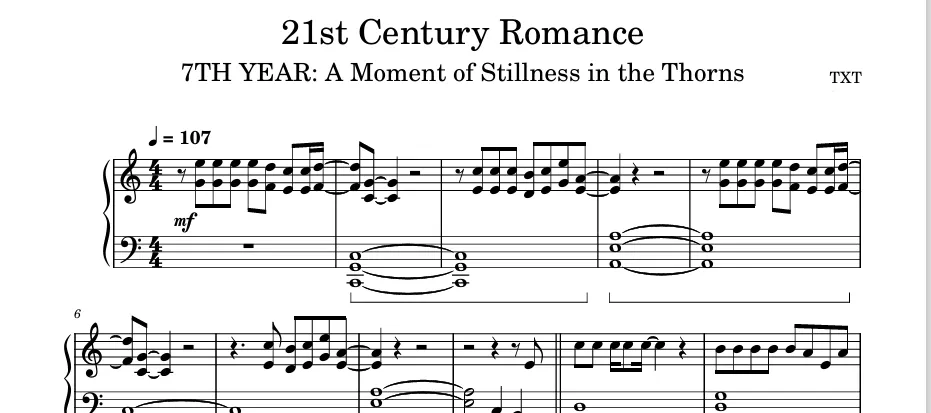 图片[1]钢琴谱网| ninept钢琴谱网|钢琴谱|ninept|钢琴谱|简谱|钢琴教程|钢琴软件|五线谱|钢琴网|曲谱网|ninept钢琴| ninept.com|钢琴软件|音乐软件21st Century Romance -TXT(TOMORROW X TOGETHER)钢琴谱五线谱钢琴版钢琴曲(共3页)