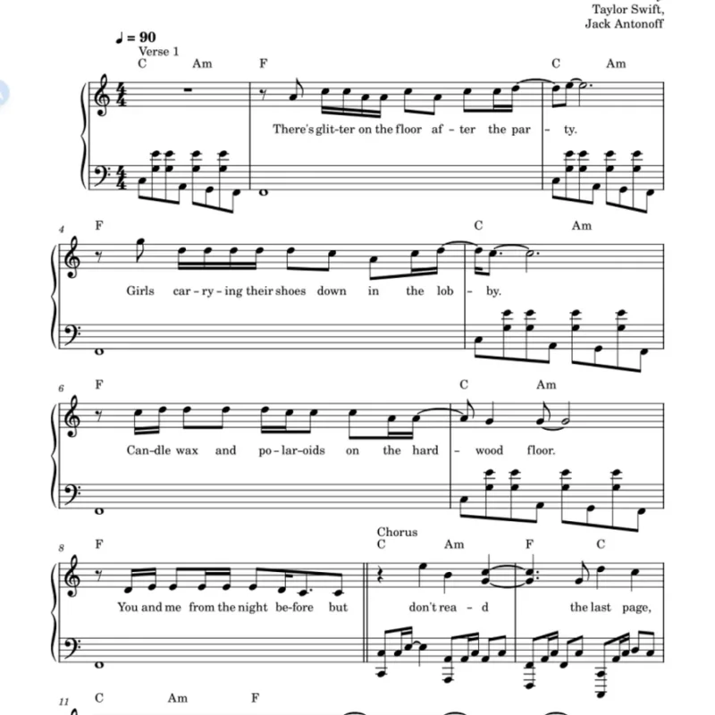 New Year's Day-Taylor Swift-Piano Solo霉霉歌曲钢琴版钢琴谱五线谱钢琴谱网| ninept钢琴谱网|钢琴谱|ninept|钢琴谱|简谱|钢琴教程|钢琴软件|五线谱|钢琴网|曲谱网|ninept钢琴| ninept.com|钢琴软件|音乐软件ninept钢琴