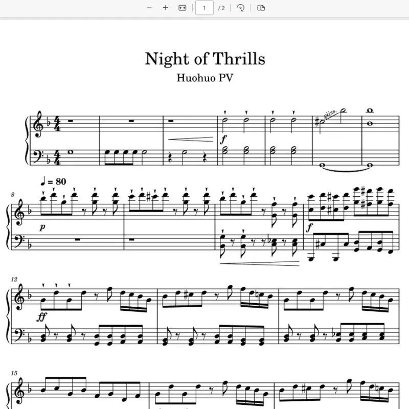 Night of Thrills回魂夜(Huohuo PV) Hokai:Star Rail OST – HOYO-MiX钢琴版钢琴谱五线谱钢琴谱网| ninept钢琴谱网|钢琴谱|ninept|钢琴谱|简谱|钢琴教程|钢琴软件|五线谱|钢琴网|曲谱网|ninept钢琴| ninept.com|钢琴软件|音乐软件ninept钢琴