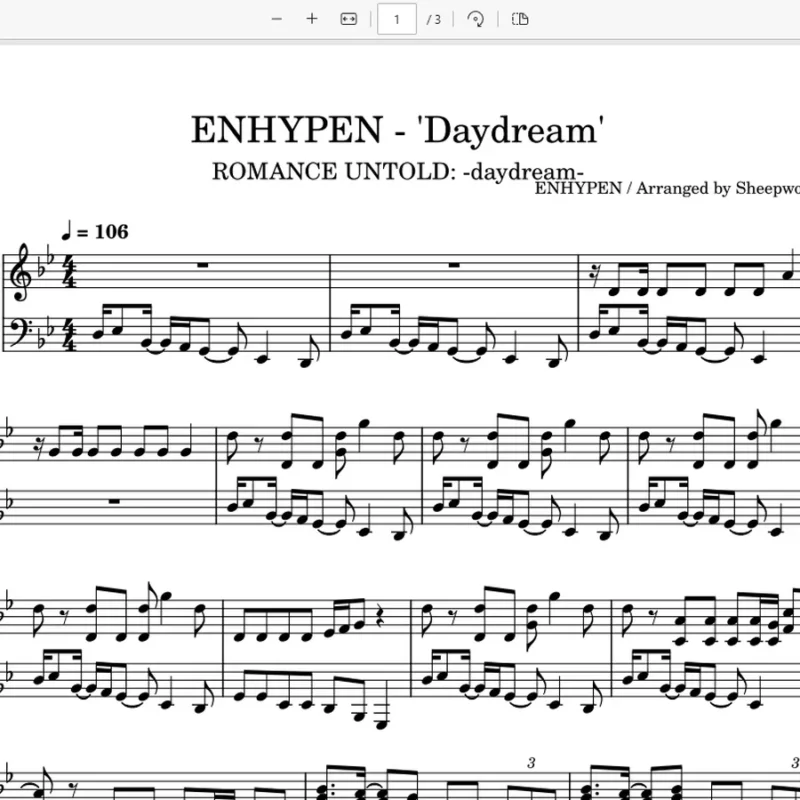 Daydream – ENHYPEN2024新歌钢琴版钢琴谱五线谱钢琴谱网| ninept钢琴谱网|钢琴谱|ninept|钢琴谱|简谱|钢琴教程|钢琴软件|五线谱|钢琴网|曲谱网|ninept钢琴| ninept.com|钢琴软件|音乐软件ninept钢琴