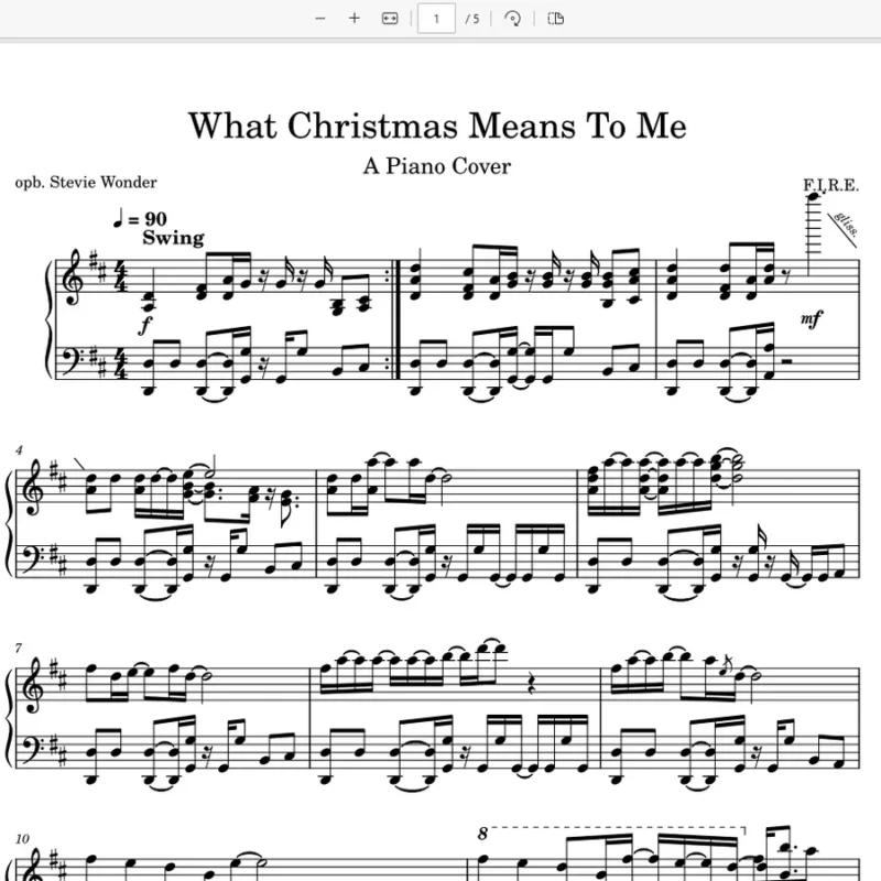 What Christmas Means To Me-Stevie Wonder钢琴版钢琴曲钢琴谱五线谱钢琴谱网| ninept钢琴谱网|钢琴谱|ninept|钢琴谱|简谱|钢琴教程|钢琴软件|五线谱|钢琴网|曲谱网|ninept钢琴| ninept.com|钢琴软件|音乐软件ninept钢琴