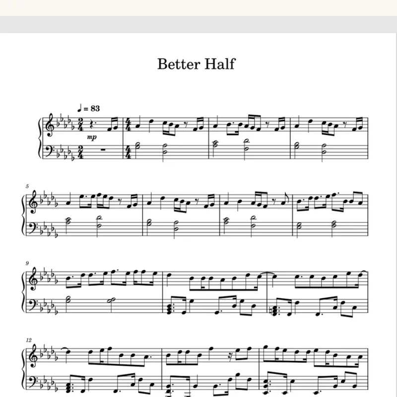 Better Half – JEONGHAN (SEVENTEEN)尹净汉单曲钢琴版钢琴曲钢琴谱五线谱钢琴谱网| ninept钢琴谱网|钢琴谱|ninept|钢琴谱|简谱|钢琴教程|钢琴软件|五线谱|钢琴网|曲谱网|ninept钢琴| ninept.com|钢琴软件|音乐软件ninept钢琴