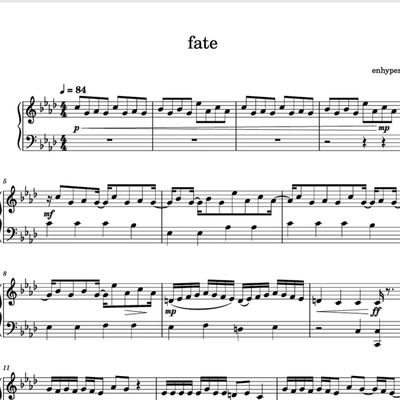 Fate – ENHYPEN钢琴版钢琴曲钢琴谱五线谱钢琴谱网| ninept钢琴谱网|钢琴谱|ninept|钢琴谱|简谱|钢琴教程|钢琴软件|五线谱|钢琴网|曲谱网|ninept钢琴| ninept.com|钢琴软件|音乐软件ninept钢琴
