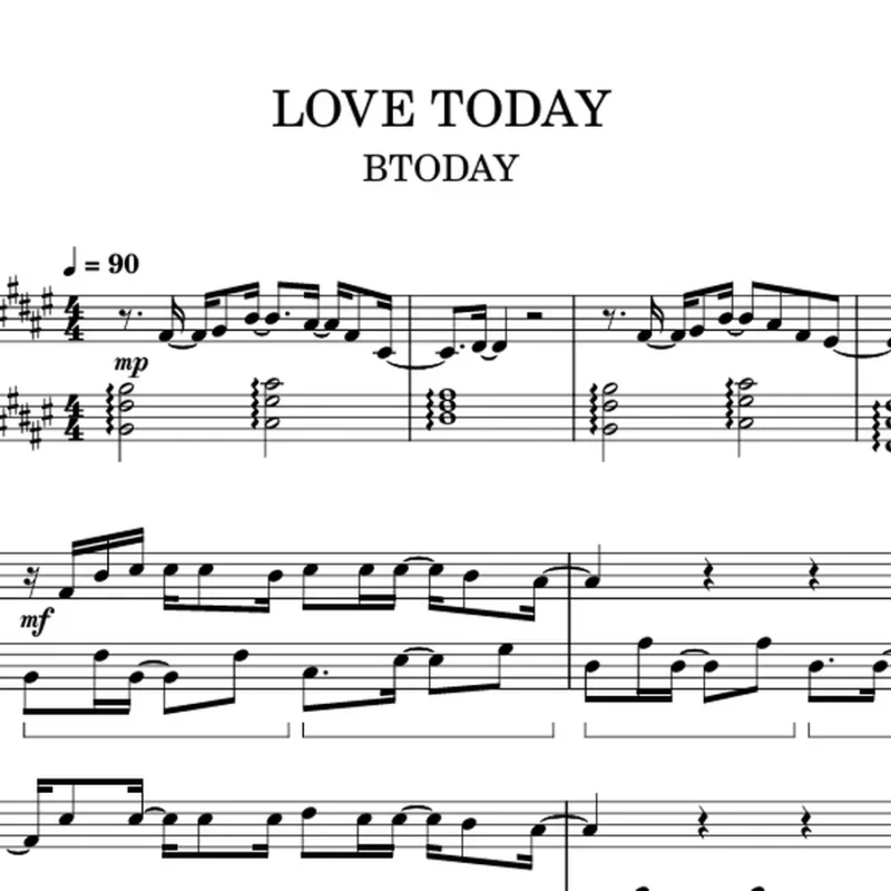 LOVE TODAY-BTOB (비투비) 钢琴版钢琴曲钢琴谱五线谱钢琴谱网| ninept钢琴谱网|钢琴谱|ninept|钢琴谱|简谱|钢琴教程|钢琴软件|五线谱|钢琴网|曲谱网|ninept钢琴| ninept.com|钢琴软件|音乐软件ninept钢琴