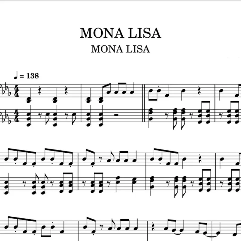 MONA LISA 蒙娜丽莎- BTS j-hope钢琴版钢琴曲钢琴谱五线谱钢琴谱网| ninept钢琴谱网|钢琴谱|ninept|钢琴谱|简谱|钢琴教程|钢琴软件|五线谱|钢琴网|曲谱网|ninept钢琴| ninept.com|钢琴软件|音乐软件ninept钢琴