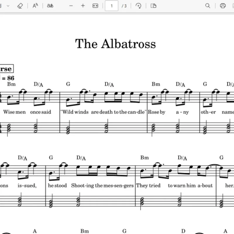 The Albatross-Taylor Swift钢琴版钢琴谱钢琴曲piano钢琴谱网| ninept钢琴谱网|钢琴谱|ninept|钢琴谱|简谱|钢琴教程|钢琴软件|五线谱|钢琴网|曲谱网|ninept钢琴| ninept.com|钢琴软件|音乐软件ninept钢琴