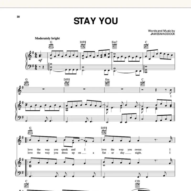 Stay You五线谱-Dawson's Creek Wood钢琴版钢琴曲钢琴谱钢琴谱网| ninept钢琴谱网|钢琴谱|ninept|钢琴谱|简谱|钢琴教程|钢琴软件|五线谱|钢琴网|曲谱网|ninept钢琴| ninept.com|钢琴软件|音乐软件ninept钢琴