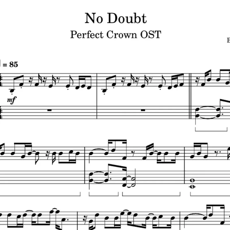 No Doubt (Perfect Crown OST) -BOYNEXTDOOR钢琴谱五线谱钢琴版钢琴曲钢琴谱网| ninept钢琴谱网|钢琴谱|ninept|钢琴谱|简谱|钢琴教程|钢琴软件|五线谱|钢琴网|曲谱网|ninept钢琴| ninept.com|钢琴软件|音乐软件ninept钢琴