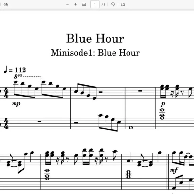 Blue Hour – TXT钢琴版钢琴曲五线谱钢琴谱钢琴谱网| ninept钢琴谱网|钢琴谱|ninept|钢琴谱|简谱|钢琴教程|钢琴软件|五线谱|钢琴网|曲谱网|ninept钢琴| ninept.com|钢琴软件|音乐软件ninept钢琴